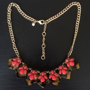 JCrew Factory Tortoiseshell Necklace